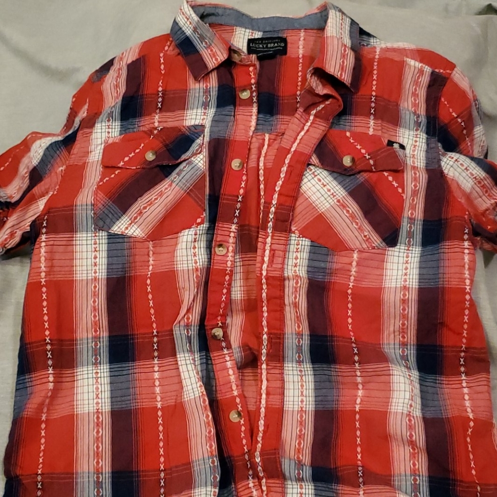 Boys XL Lucky Brand button down